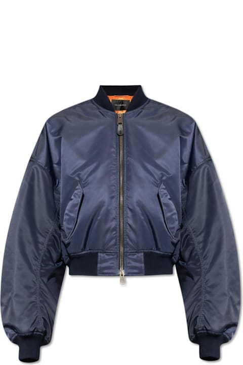 Balenciaga Coats & Jackets for Men Balenciaga Padded Bomber Jacket