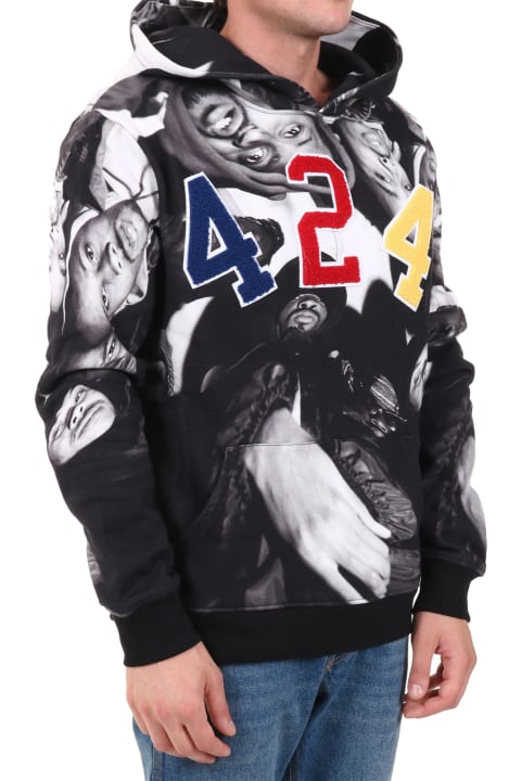 Fashion for Men FourTwoFour on Fairfax Logo Hoodie Multicolor