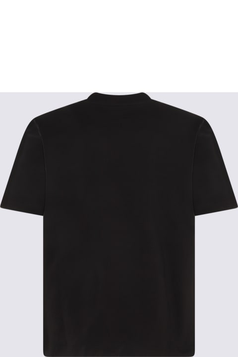 Paul Smith Topwear for Men Paul Smith Black And Green Cotton T-shirt