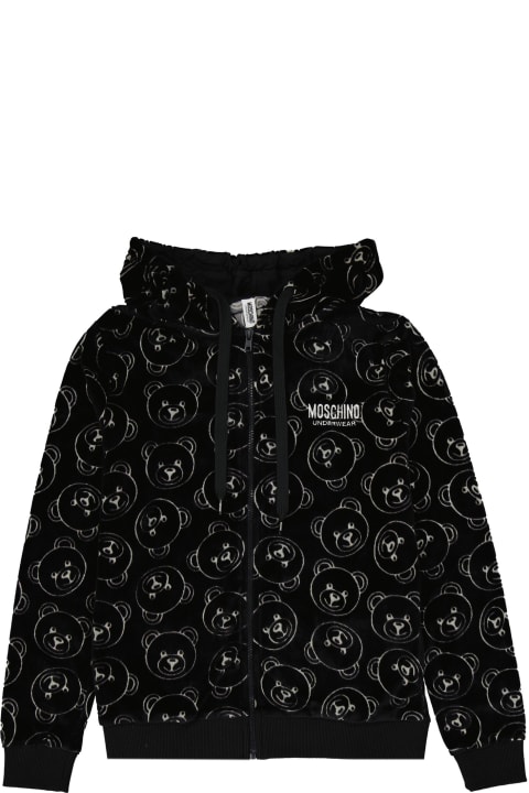 Moschino Coats & Jackets for Women Moschino Underwear Teddy Sweatshirt