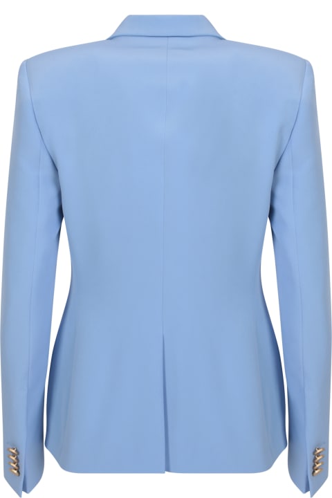 Tagliatore Clothing for Women Tagliatore Light Blue Double-breasted Blazer