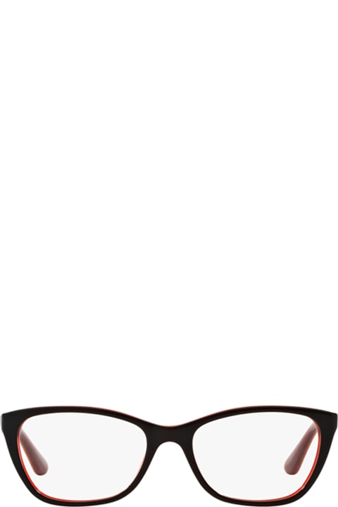 Vo2961 Brown / Orange/ Red Transparent Glasses