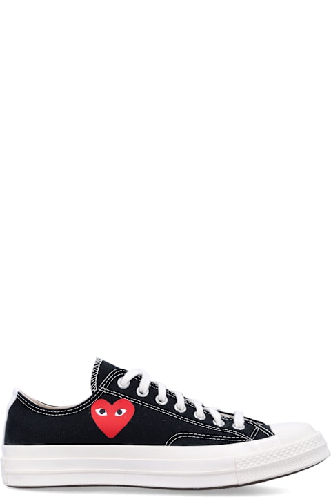 Comme des Garçons أحذية سنيكرز لـ السيدات Comme des Garçons Small Heart Low Top