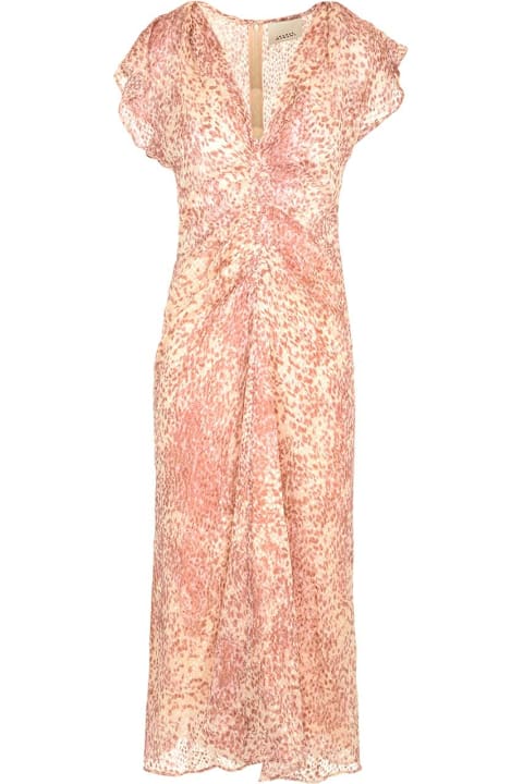 أدوات منزلية Isabel Marant 
lyndsay
 Printed Midi Dress