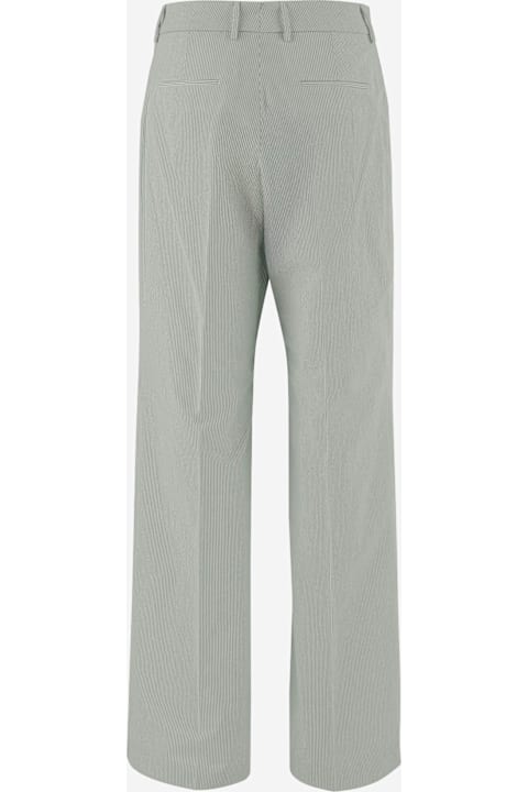 Berwich Pants & Shorts for Women Berwich Stretch Cotton Blend Pants