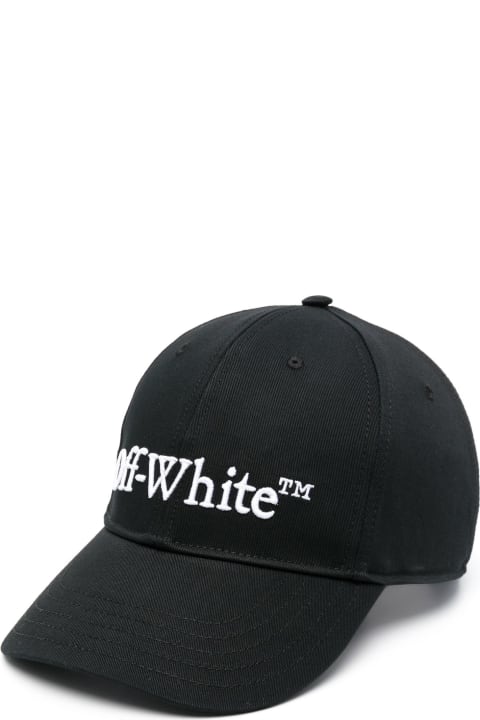 Off-White Hats for Women Off-White Drill Logo Cotton Baseball Cap