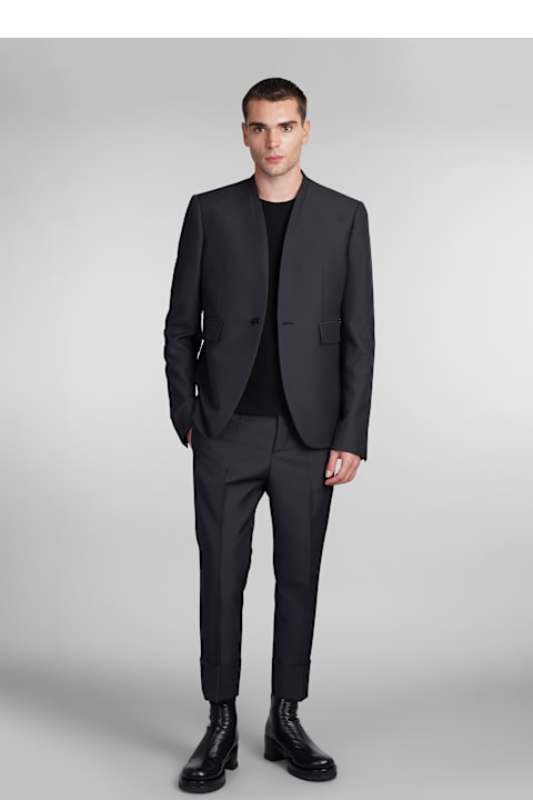 Sapio for Men Sapio N22 Knitwear In Black Wool