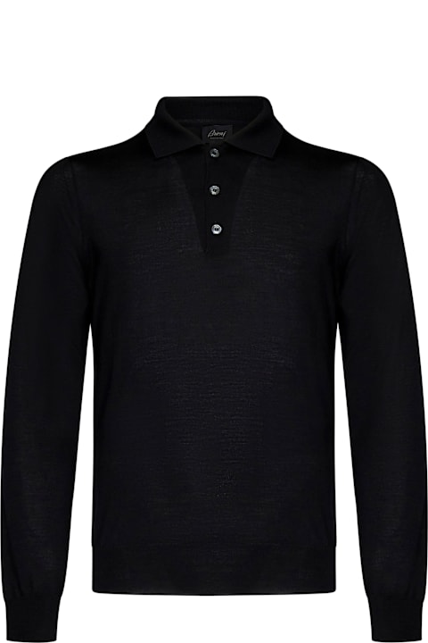 Brioni ملابس علوية لـ القسم الرجالي Brioni Essential Polo Shirt