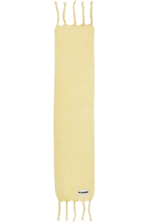 Jil Sander Scarves & Wraps for Women Jil Sander Long Scarf With Logo