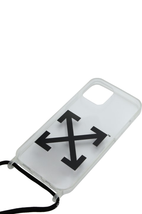 Off-White Hi-Tech Accessories for Men Off-White Printed Iphone 12/12 Case