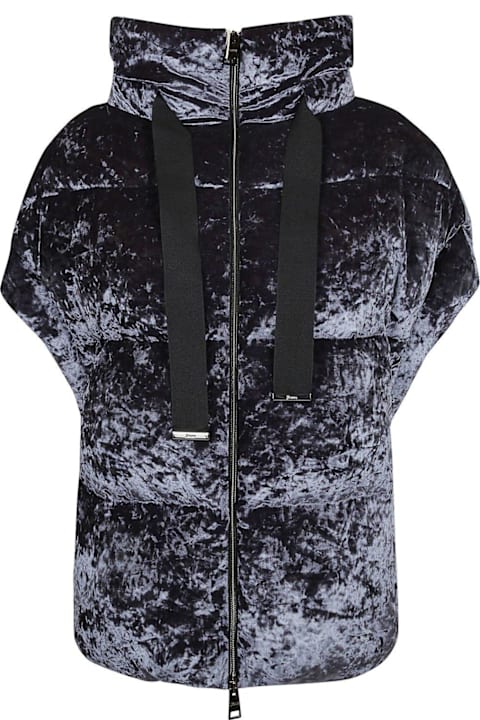 Herno Women Herno Velvet Quilted Gilet