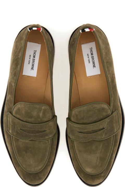 Shoes for Men Thom Browne Varsity Loafer "penny"