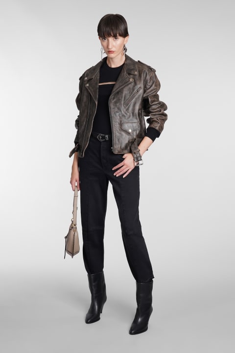 Isabel Marant Coats & Jackets for Women Isabel Marant Biker Zip Jacket