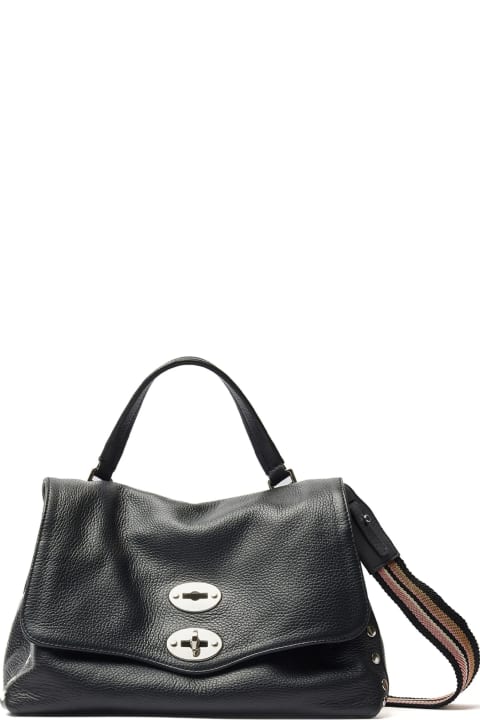 Zanellato for Women Zanellato Postina Daily Day Leather Bag With Shoulder Strap