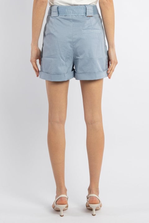 Homeware Woolrich Tied-waist Turn-up Hem Shorts