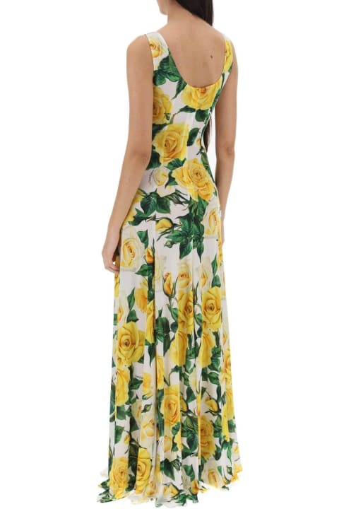 Partywear for Women Dolce & Gabbana Sleeveless Midi Dress