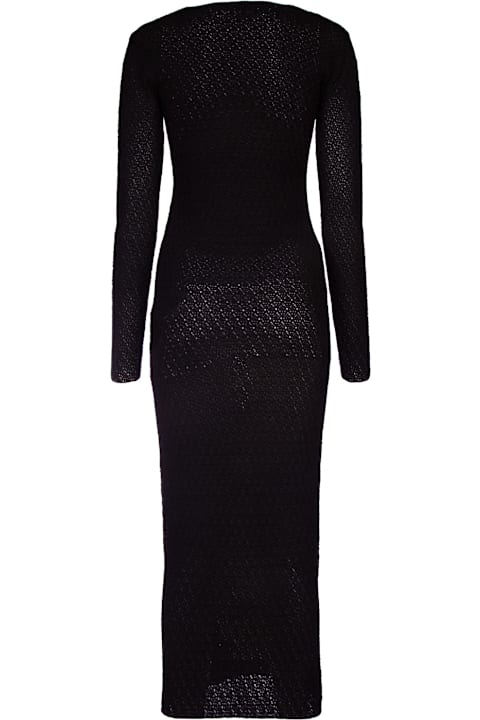 Totême for Women Totême Long-sleeve Crochet Dress