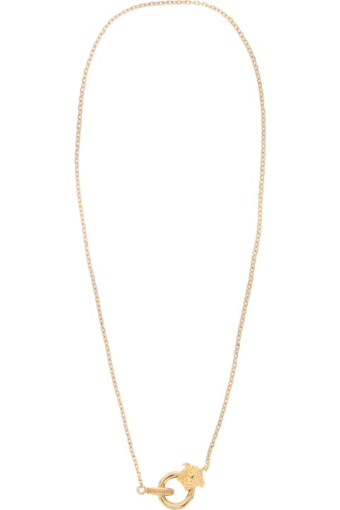 Versace for Women Versace Medusa Rolo-chained Polished Finish Necklace