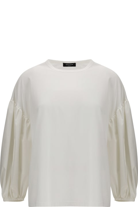 Fabiana Filippi Topwear for Women Fabiana Filippi Balloon Sleeves T-shirt