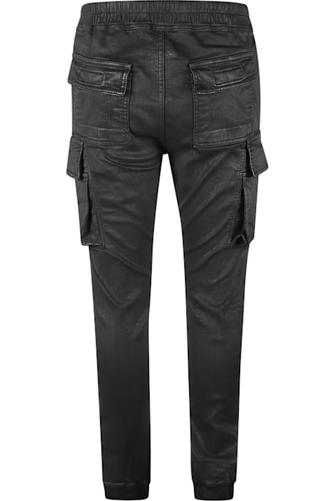 Rick Owens Pants for Men Rick Owens Lace-up Cargo Trousers