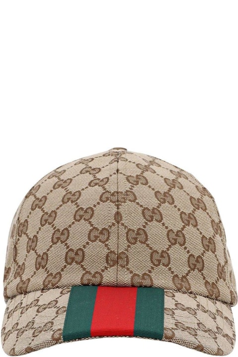 Gucci Hats for Men Gucci Monogrammed Baseball Cap