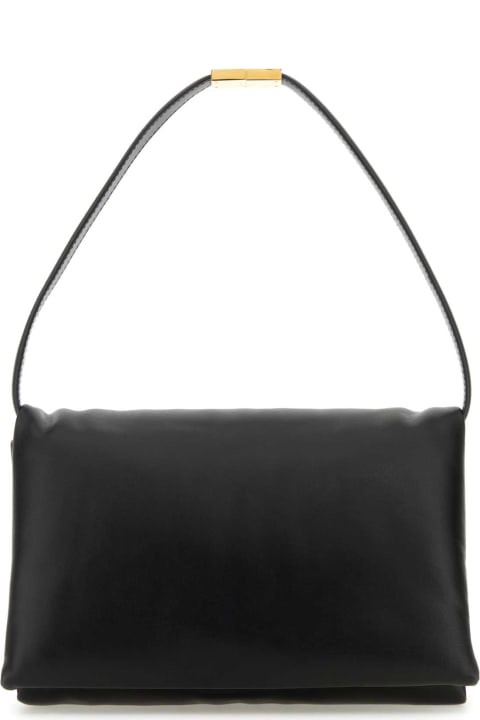 Fashion for Women Marni Black Leather Shoulder Bag