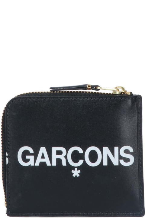 ウィメンズ新着アイテム Comme des Garçons Wallet 'huge Logo' coin Purse