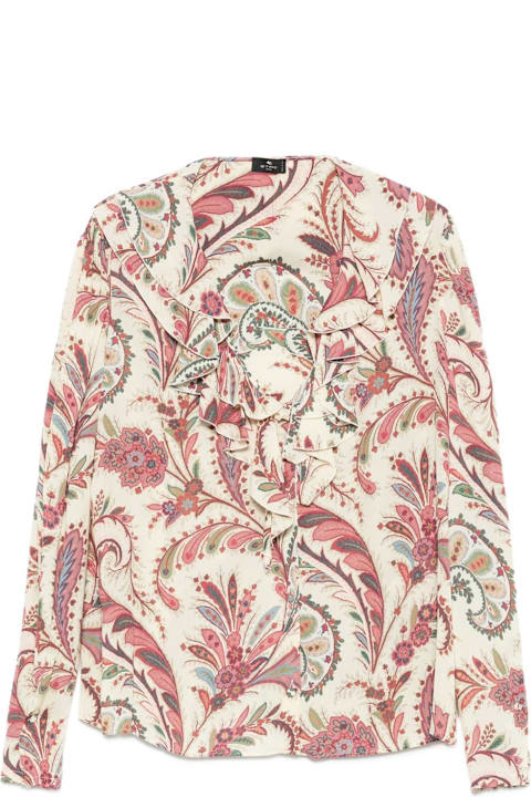 Homeware Etro Etro Off-white Paisley Sweater