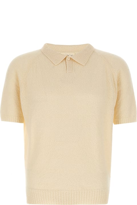 Ma'ry'ya Clothing for Men Ma'ry'ya Bouclé Polo Shirt