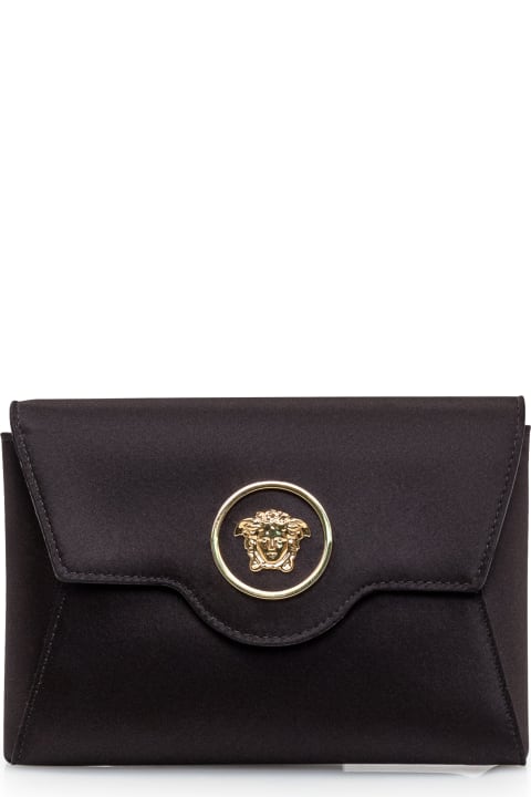 Versace Clutches for Women Versace 'la Medusa' Pouch Clutch