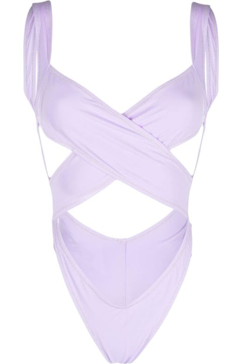 Homeware Reina Olga Exotica Cut-out Open Back Swimsuit