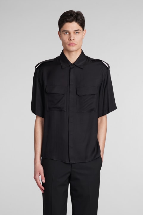 Fashion for Men Neil Barrett Shirt In Black Viscose