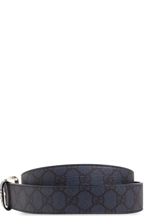 Belts for Men Gucci Logo Plaque Monogrammed Belt