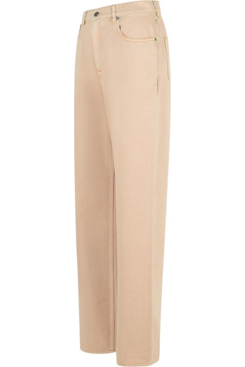 Golden Goose Jeans for Women Golden Goose 'kim' Pink Cotton Jeans