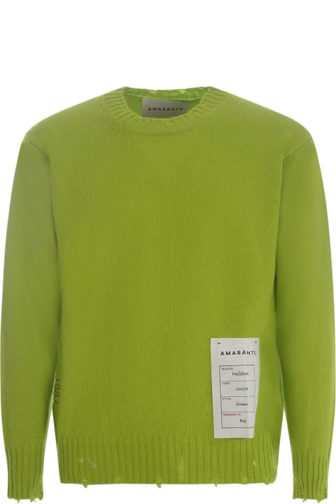 Amaranto Clothing for Men Amaranto Sweater Amaranto Made Of Wool Blend