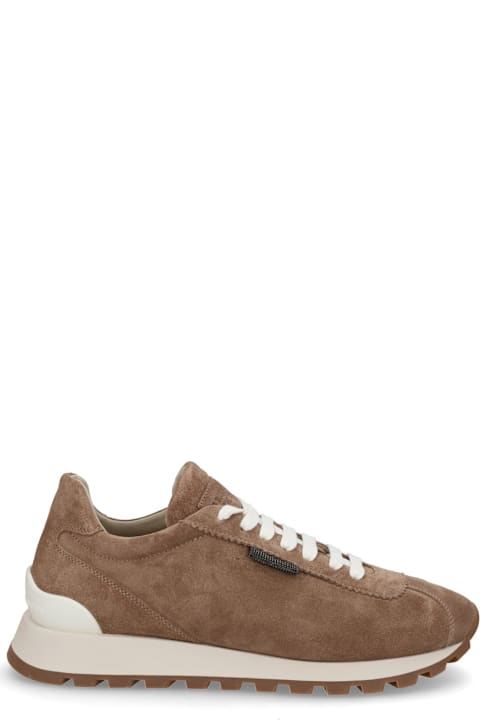 Brunello Cucinelli Suede Sneaker