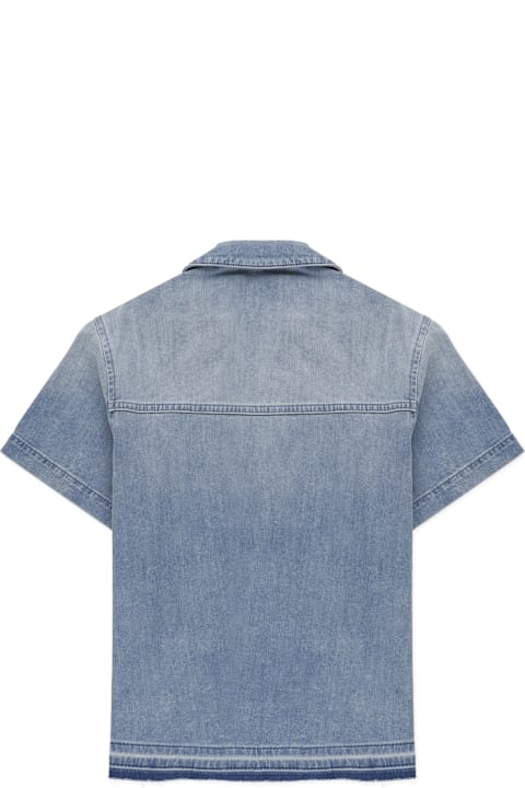 Homeware Golden Goose Denim Shirt With Logo