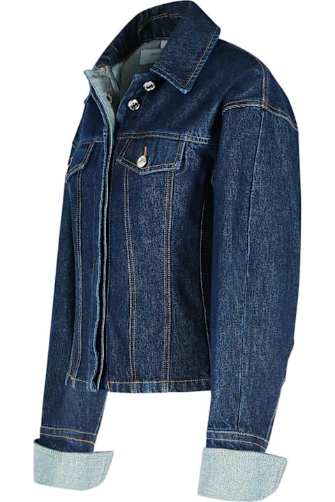 SportMax for Women SportMax 'gange' Blue Denim Jacket