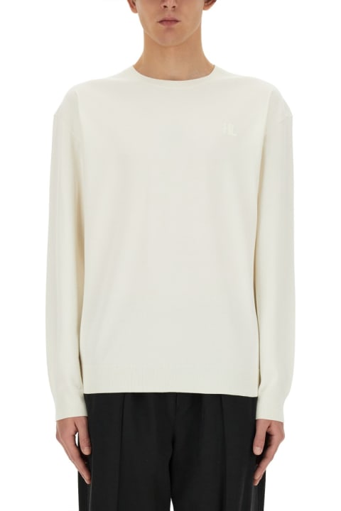 Helmut Lang Sweaters for Men Helmut Lang Jersey With Logo
