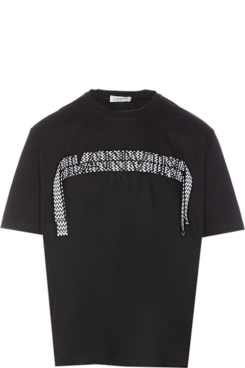 Topwear for Men Lanvin Lanvin Curb Lace T-shirt