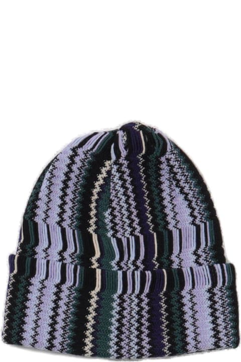 Missoni Hats for Women Missoni Zigzag Ribbed Beanie Missoni