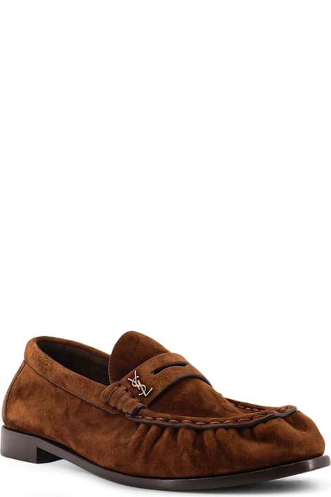 Saint Laurent Le Loafer Suede Loafer