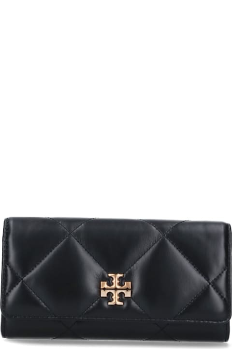 Tory Burch محافظ لـ السيدات Tory Burch Logo Wallet