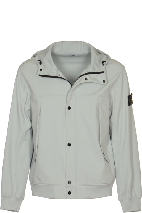 Stone Island Coats & Jackets for Men Stone Island Light Soft Shell Jacket