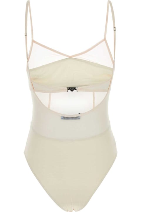 Prada Swimwear for Women Prada Light Pink Tulle Swimsuit