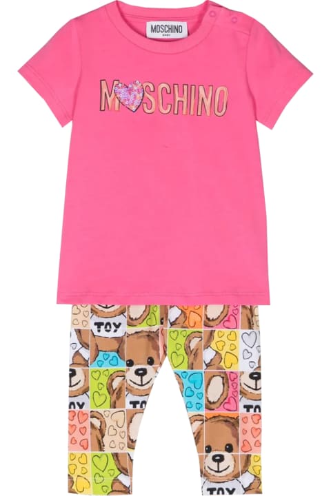 Moschino Bodysuits & Sets for Baby Girls Moschino Girl's Set