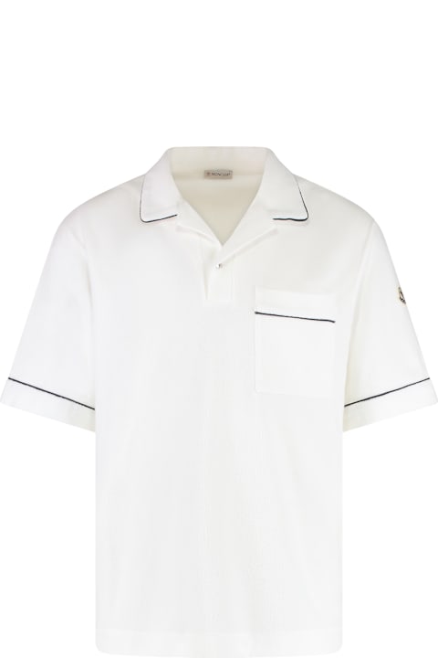 Homeware Moncler Towelling Polo Shirt