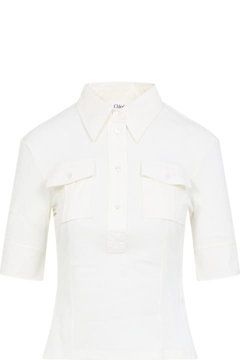 Chloé ملابس علوية لـ السيدات Chloé Polo