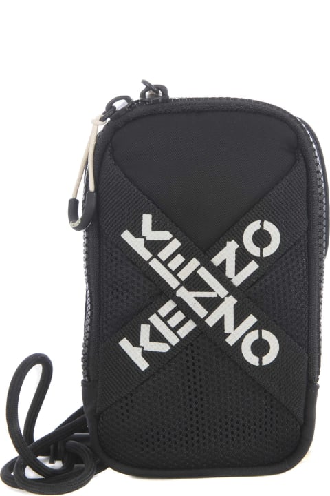 Kenzo Accessories for Women Kenzo Kenzo "big X" Phone Holder In Nylon