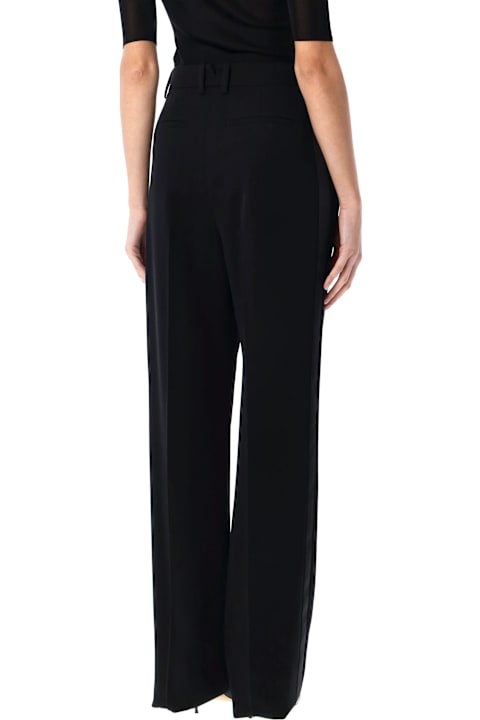 Homeware Saint Laurent Grain De Poudre Tuxedo Pants
